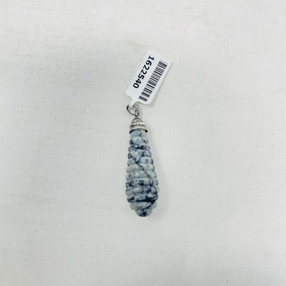 Shop LC Dalmatian Jasper Pendant without Chain Sterling Silver Nickel Free 5182